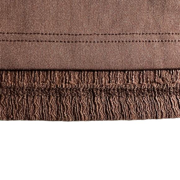 Sophie Rue New Womens Side Cut Out Sleeveless Mini Dress Choc Brown XL Party Y2K - Picture 8 of 11